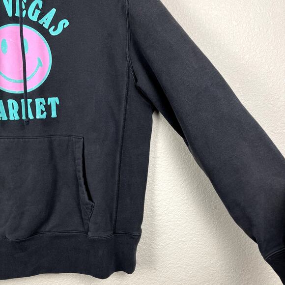 Chinatown Market Las Vegas Market Limited Edition Mens XL Black Smiley - Picture 6 of 8